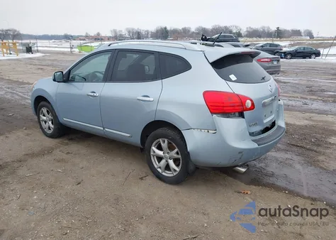 2011 Nissan Rogue Sv из США, поврежденный, VIN JN8AS5MT0BW185848